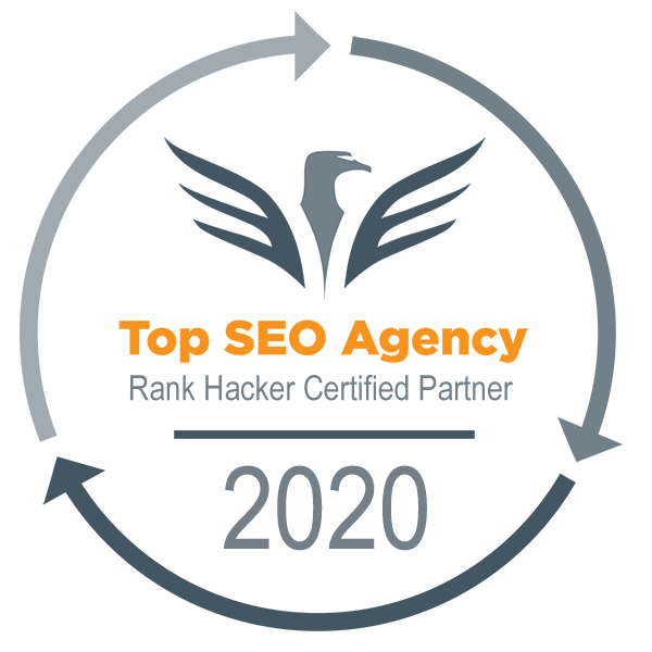 Top SEO Agency Award from Rank Hacker